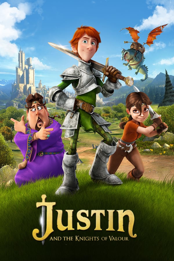 Justin And The Knights Of Valour Movie Poster