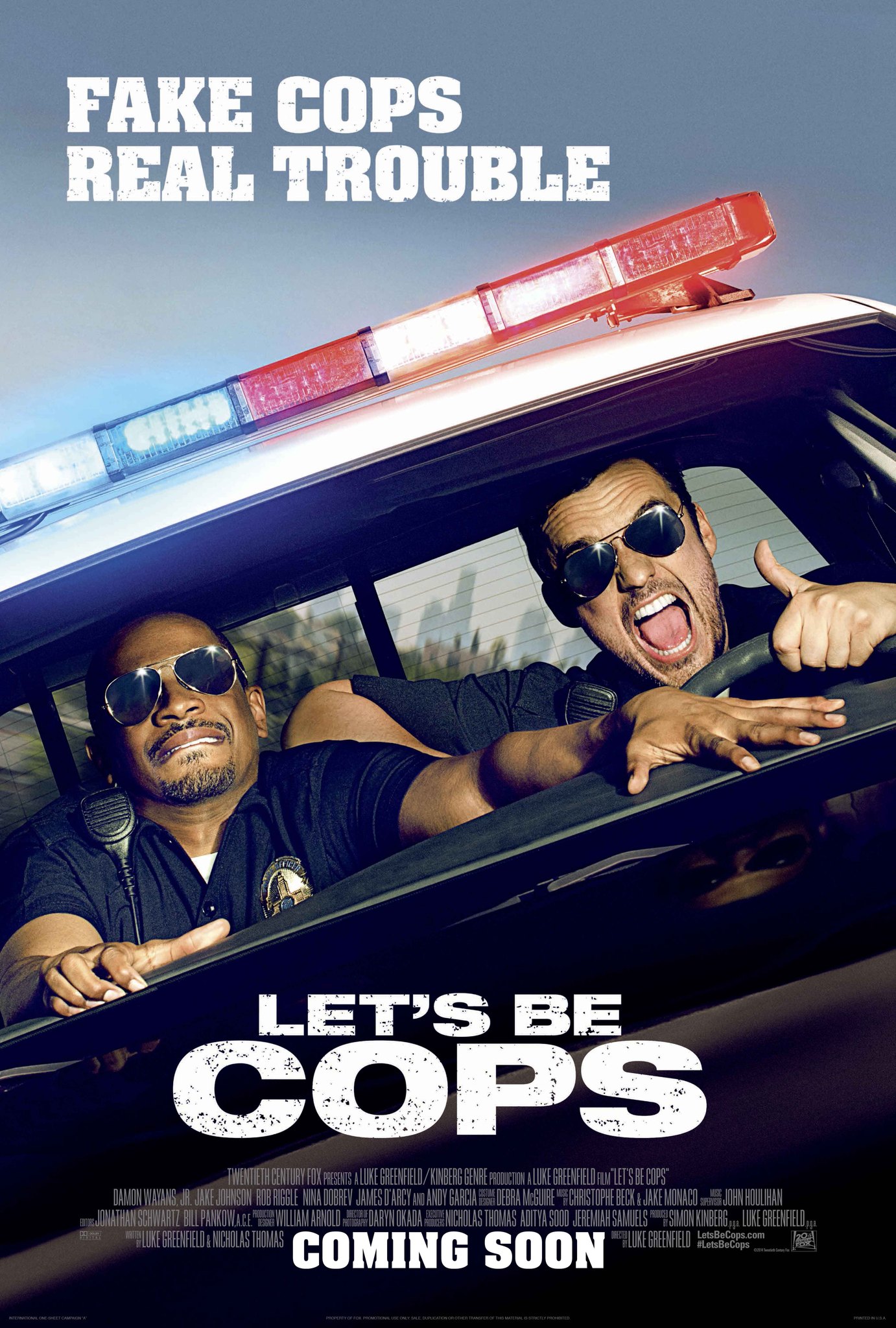 Let’s Be Cops Movie Poster