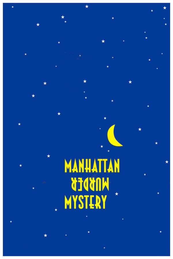 Manhattan Murder Mystery Movie Poster