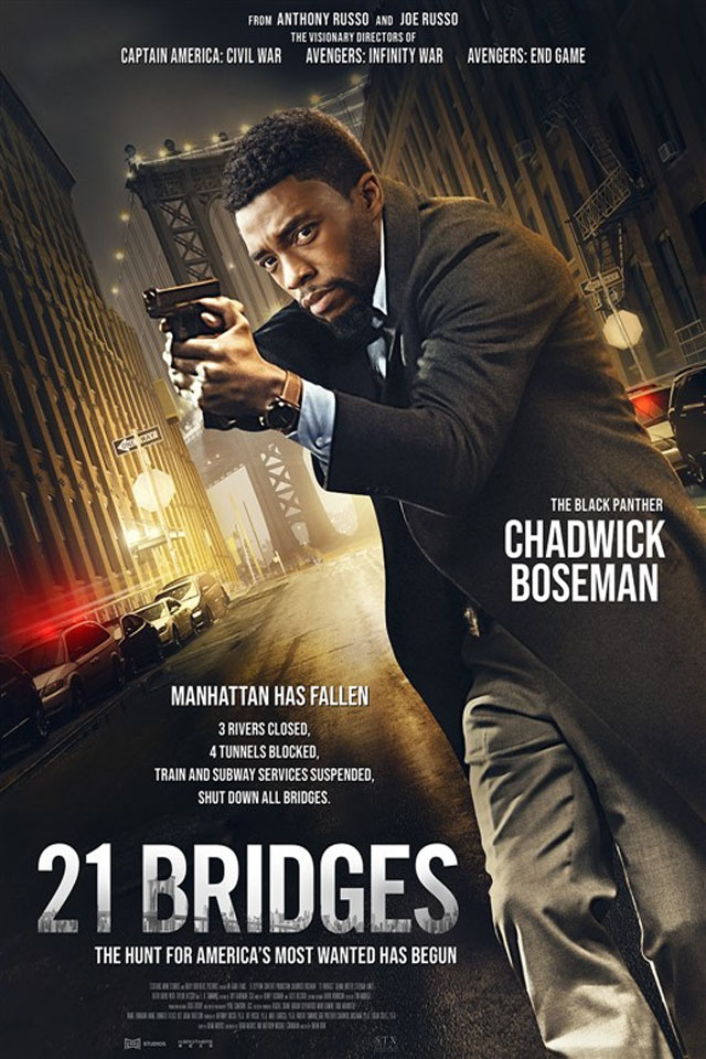 21 Bridges Movie Poster