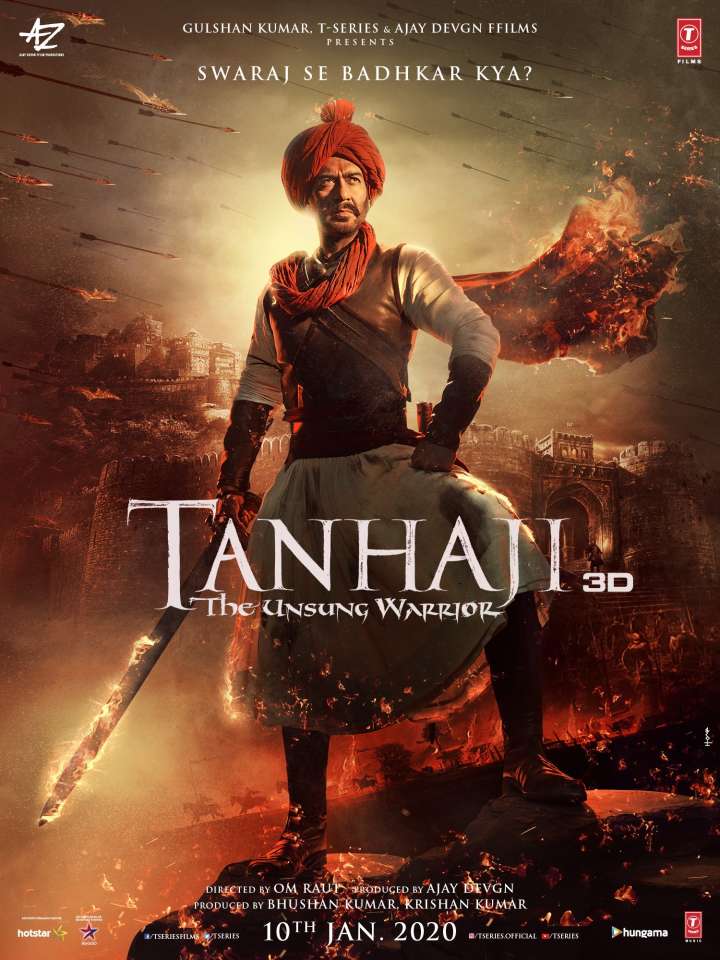 Tanhaji The Unsung Warrior Movie Poster