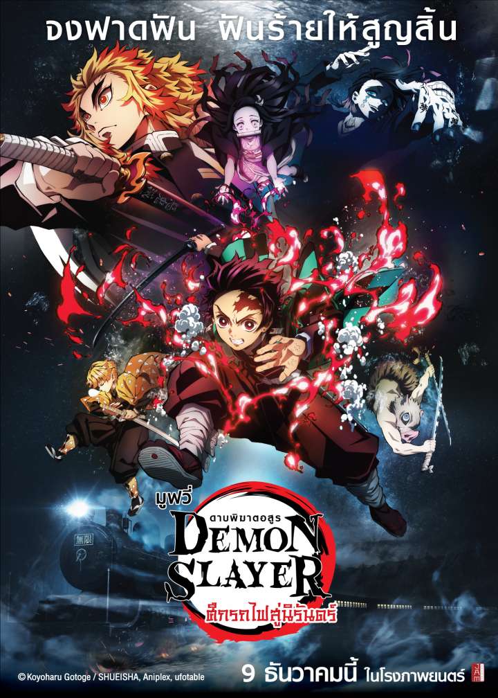 Kimetsu No Yaiba: Demon Slayer Movie Poster