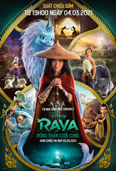RAYA & THE LAST DRAGON Movie Poster