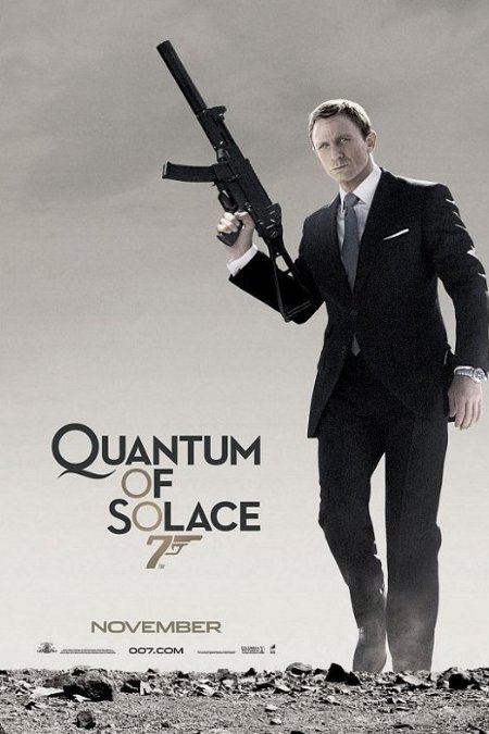 Quantum Of Solace Movie Poster