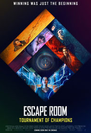 ESCAPE ROOM: TOURNAMENT OF CHAMPIONS. Movie Poster