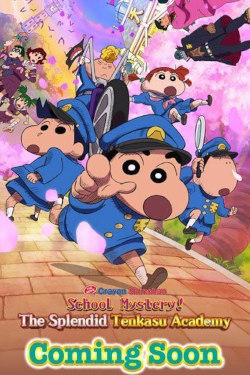Crayon Shinchan The Movie: School Mystery! The Splendid Tenkasu Academy Movie Poster