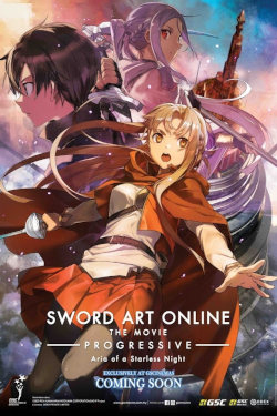 Sword Art Online Progressive: Aria Of A Starless Night Movie Poster