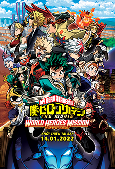 MY HERO ACADEMIA: WORLD HEROES' MISSION Movie Poster