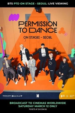 BTS Permission To Dance On Stage - Seoul: Live Viewing Movie Poster