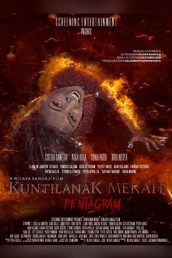 Kuntilanak Merah Pentagram Movie Poster