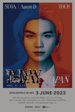 SUGA | Agust D Tour “D-Day” In Japan: Live Viewing Movie Poster