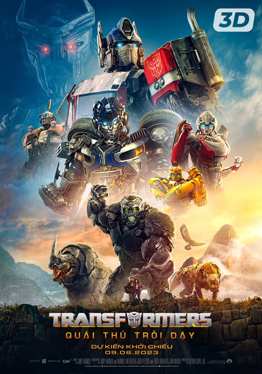 [3D] TRANSFORMERS: RISE OF THE BEASTS Movie Poster