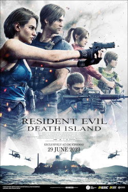 Resident Evil: Death Island Movie Poster