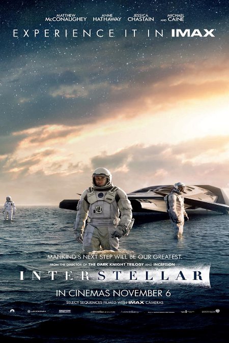 Interstellar: WB100 Movie Poster