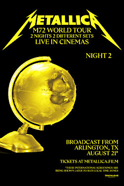 Metallica: M72 World Tour Live From Texas - Night 2 Movie Poster