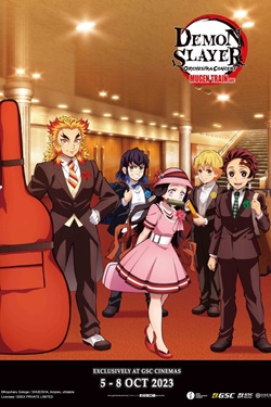 Demon Slayer: Kimetsu No Yaiba Orchestra Concert Mugen Train Arc Movie Poster