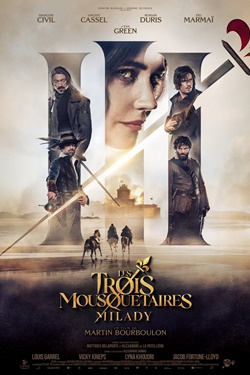 The Three Musketeers: Milady Movie Poster