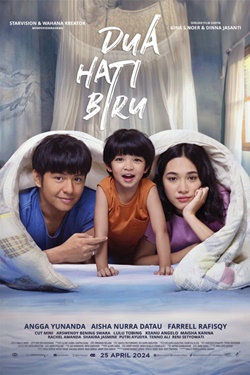 Dua Hati Biru Movie Poster