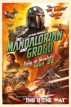The Mandalorian And Grogu Movie Poster