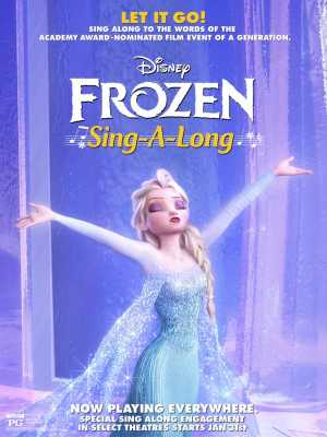 Frozen Sing Along Movie Poster