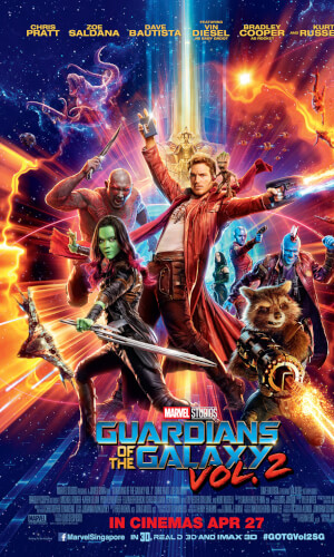 Marvel's Guardians Of The Galaxy Vol.2 Movie Poster