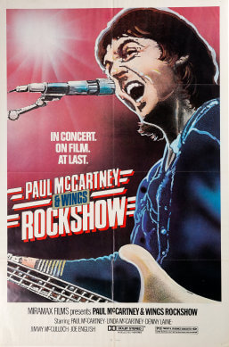 Rockshow: Paul Mccartney And Wings Movie Poster