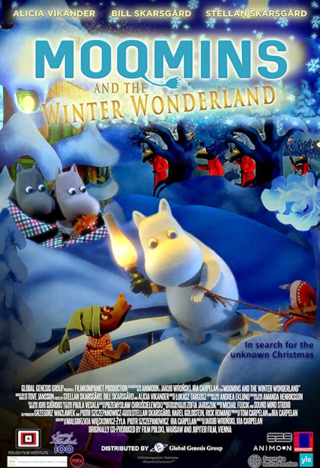 Moomins And The Winter Wonderland Movie Poster