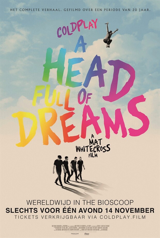 Coldplay: A Head Full Of Dreams Movie Poster