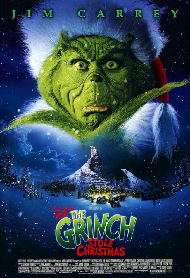 How the Grinch Stole Christmas Movie Poster