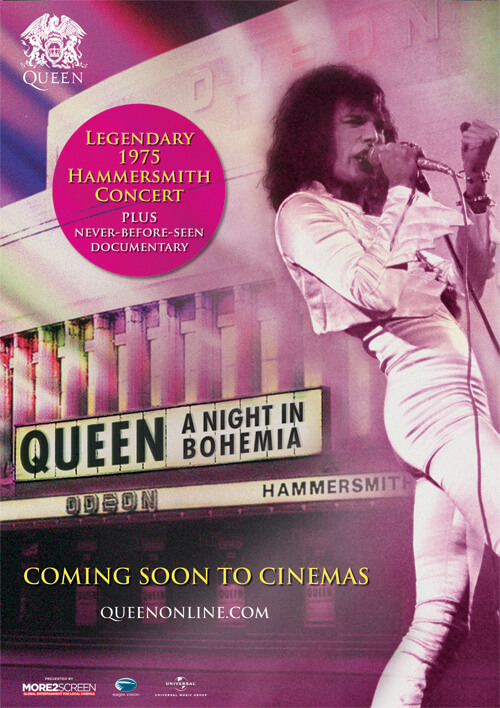 Queen: A Night In Bohemia Movie Poster