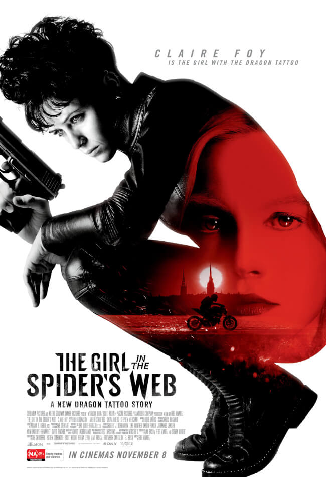 The girl in the spiders web Movie Poster
