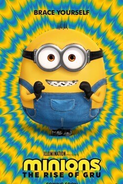 Minions: the rise of gru Movie Poster