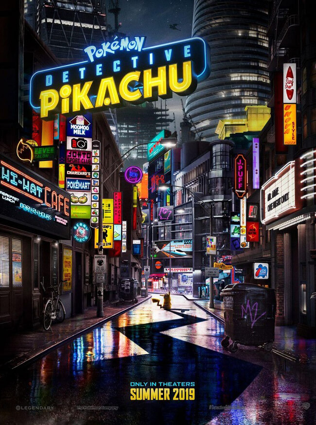 POKEMON DETECTIVE PIKACHU Movie Poster