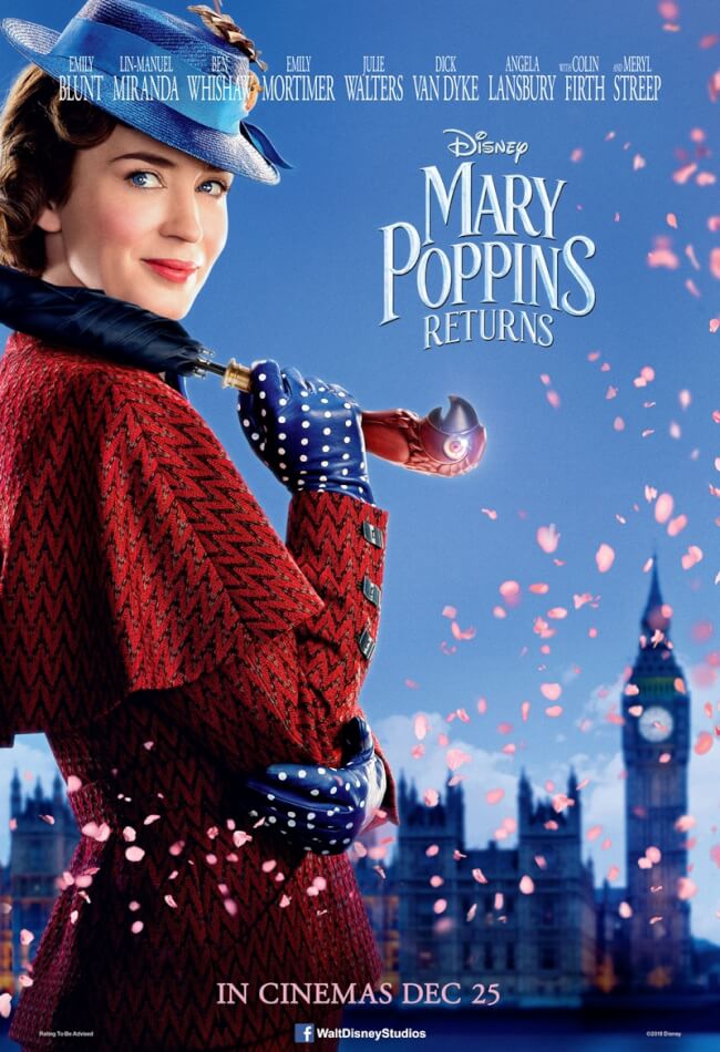 MARY POPPINS RETURNS Movie Poster