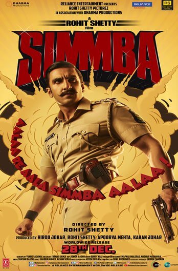 Simmba Movie Poster