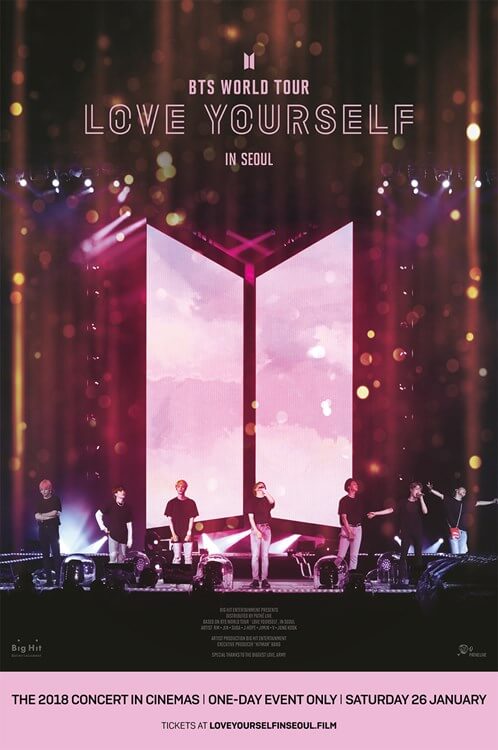 BTS World Tour: Love Yourself In Seoul Movie Poster