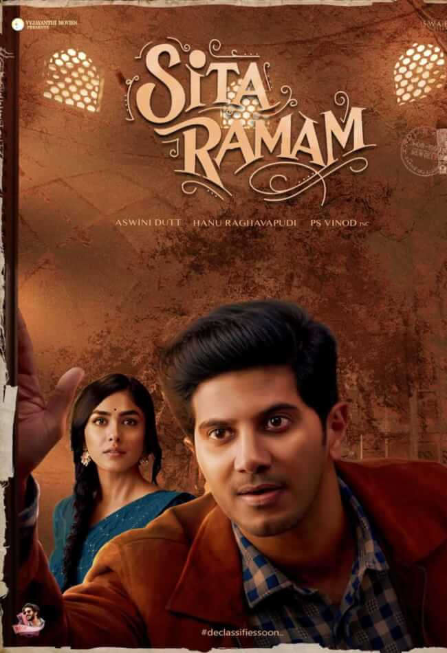 Sita Ramam Movie Poster