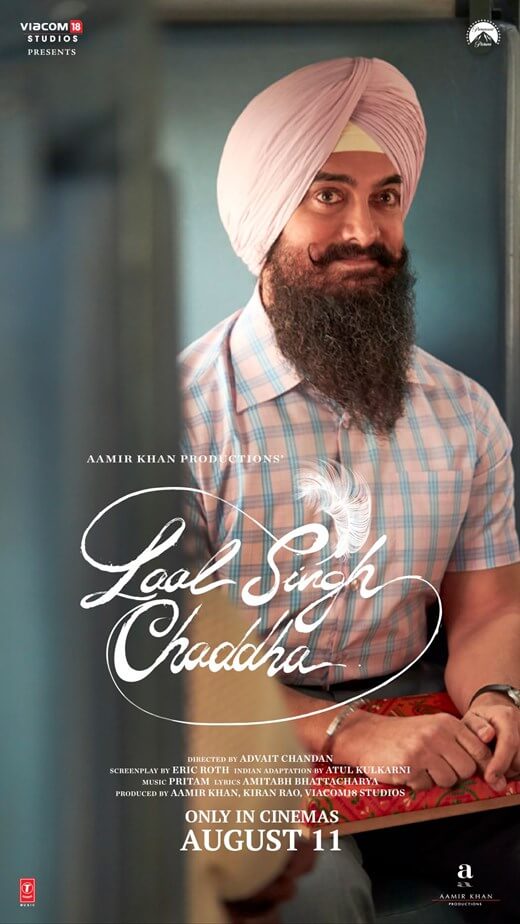 Laal singh chaddha Movie Poster