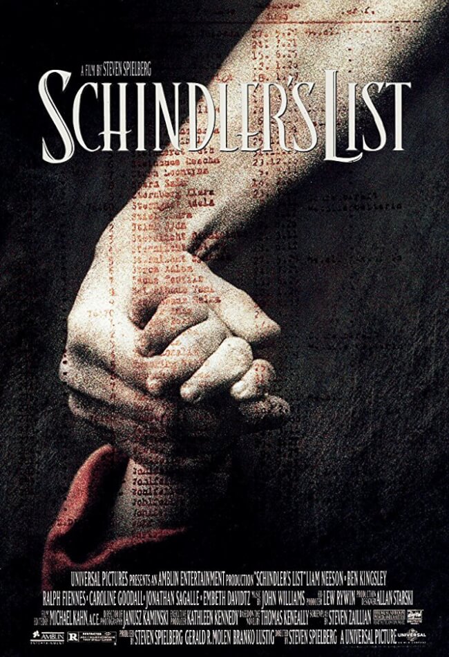 Schindler's List 25th Anniversary Movie Poster