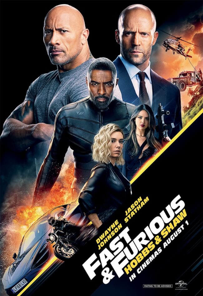 Fast & Furious: Hobbs & Shaw Movie Poster