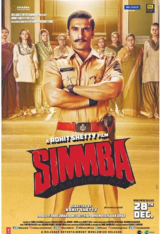 Simmba Movie Poster