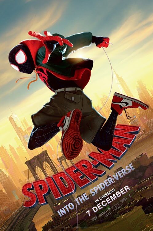 Spider-Man into the Spider-Verse Movie Poster