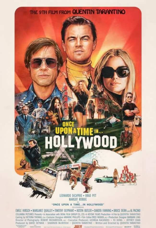 Once Upon a Time in Hollywood Movie Poster