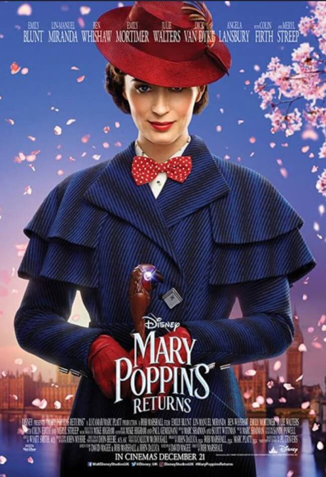 Mary Poppins Returns Movie Poster