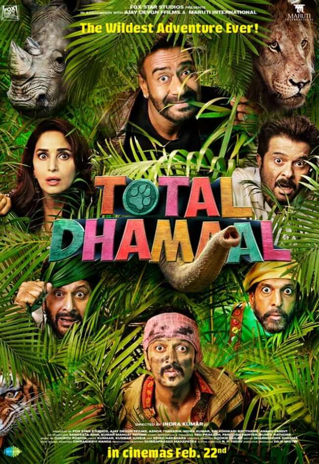 Total Dhamaal Movie Poster