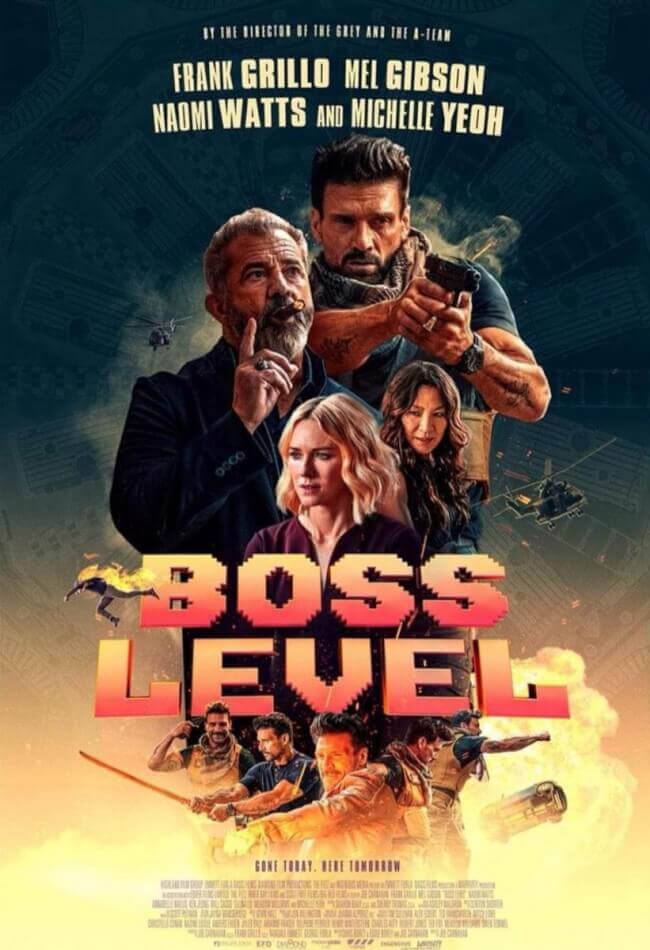 Boss level Movie Poster