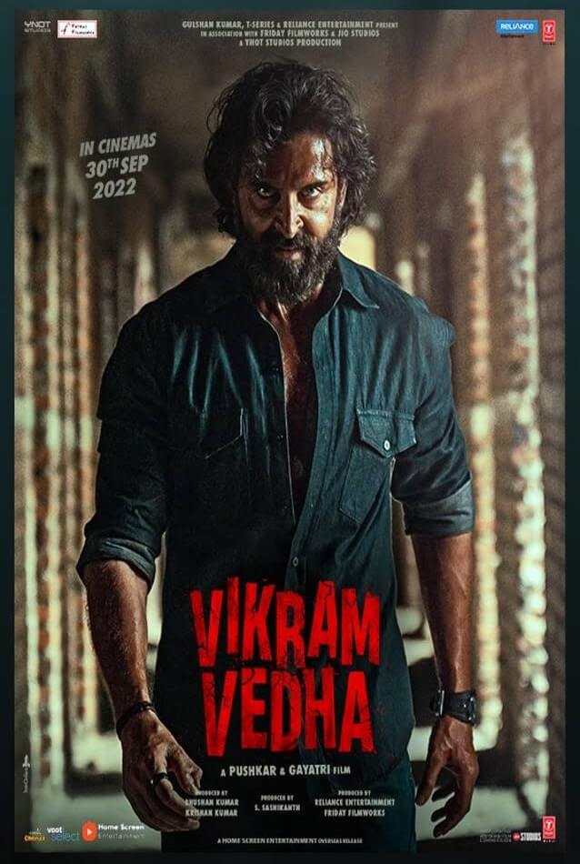 Vikram vedha Movie Poster