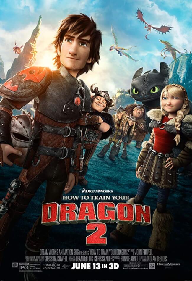 How To Train Your Dragon 2 Movie Poster