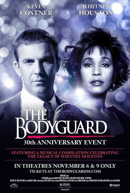 The Bodyguard 30th Anniversary Movie Poster