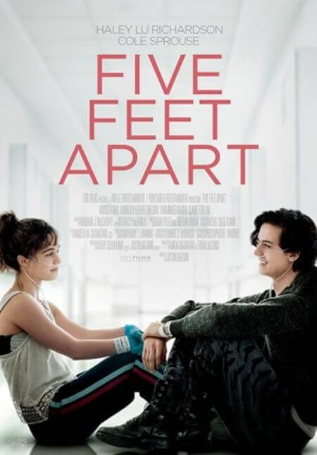 Five feet apart Movie Poster